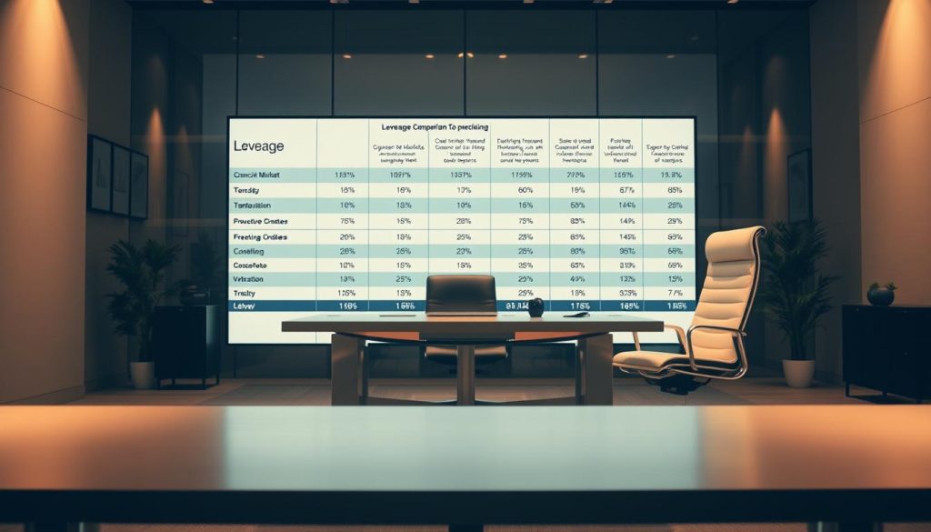 leverage comparison chart leverage comparison chart